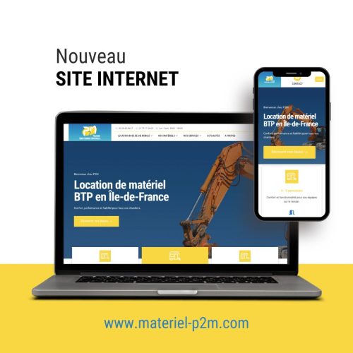 Nouveau site – P2M Nouveau site - P2M
